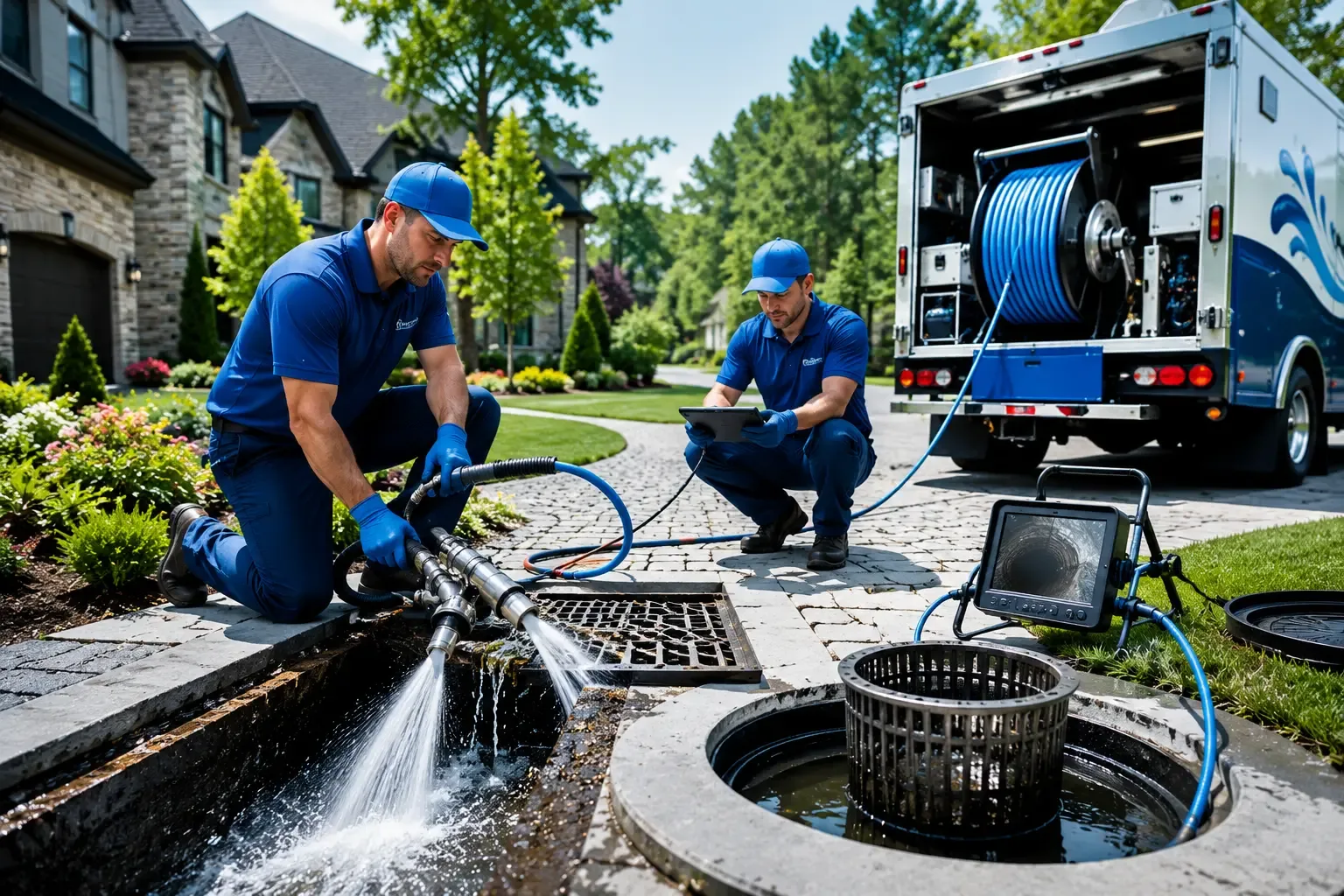 Local outdoor drain cleaning professionals in Radom, IL