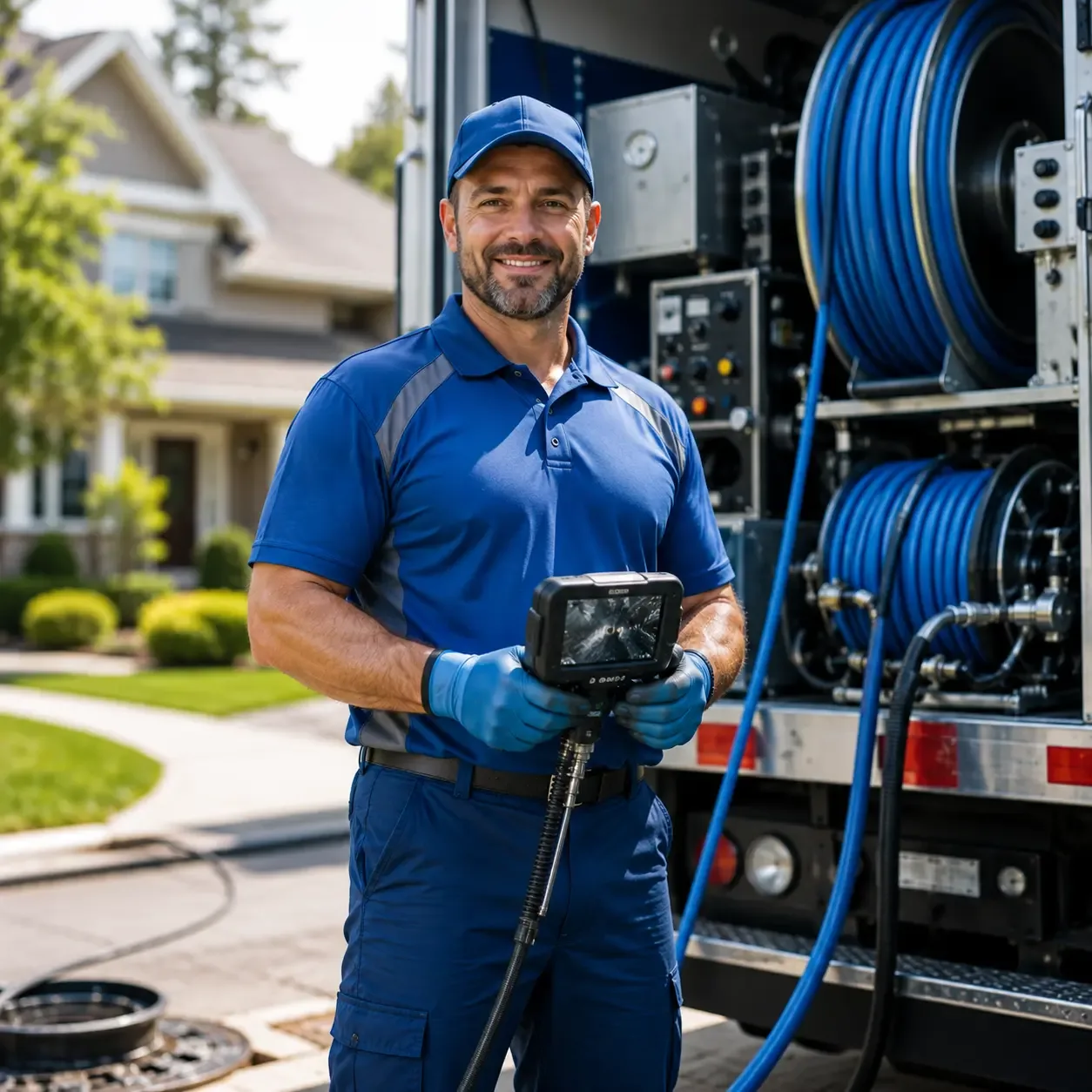 Local outdoor drain cleaning specialists in Radom, IL